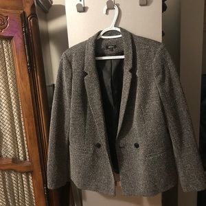 Grey blazer
